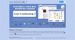 Desktop Screenshot of allcursors.com